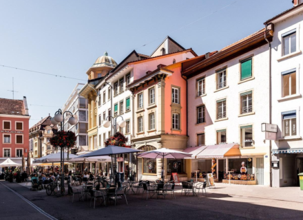 Wohnung im Zentrum von Biel mit eigenem Waschturm